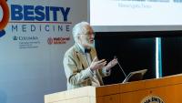 Image of Dr. Rudolph Leibel Presenting